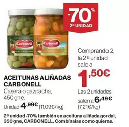 Carbonell - Aceitunas Aliñadas