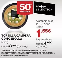 Tortilla Campera Con Cebolla