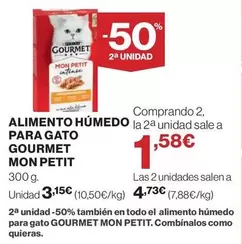 Purina - Alimento Humedo Para Gato Gourmet Mon Petit