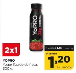 YoPRO - Yogur Liquido De Fresa