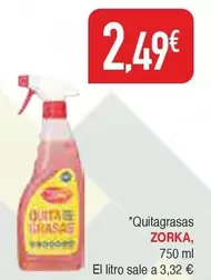 Zorka - Quitagrasas