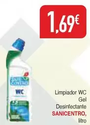 Sanicentro - Limpiador Wc Gel Desinfectante