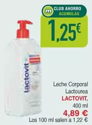 Lactovit - Leche Corporal Lactourea