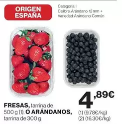 origen - Fresas