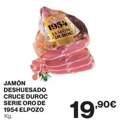 elpozo - Jamón Deshuesado Cruce Duroc Serie Oro De 1954