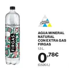 Firgas - Agua Mineral Natural Con Extra Gas
