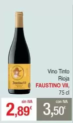 Faustino VII - Vino Tinto Rioja