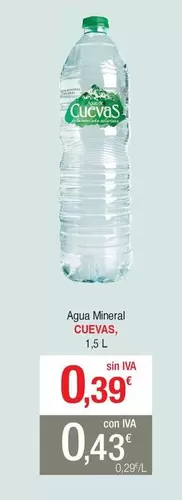 Cuevas - Agua Mineral