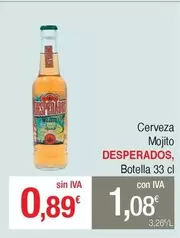 Desperados - Cerveza Mojito