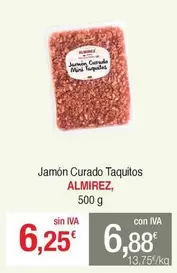 almirez - Jamón Curado Taquitos