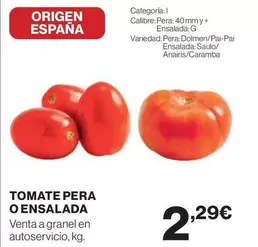 origen - Tomate Pera O Ensalada