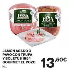 elpozo - Jamón Asado O Pavo Con Trufa Y Boletus 1954 Gourmet