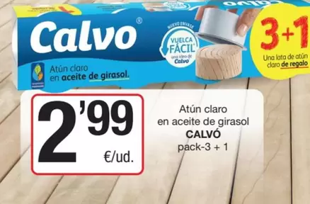 Calvo - Atun Claro En Aceite De Girasol