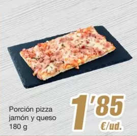 Porción Pizza Jamon Y Queso
