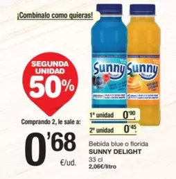 Sunny Delight - Bebida Blue O Florida