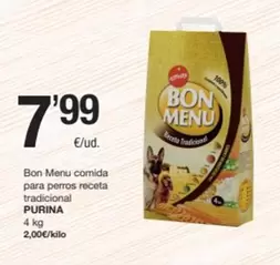 Purina - Bon Menu Comida Para Perros Receta Tradicional