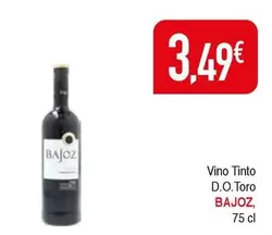 Bajoz - Vino Tinto D.o.toro