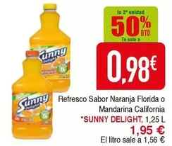 Sunny Delight - Refresco Sabor Naranja Florida O Mandarina California