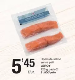 Leroy - Lloms De Salmo Sense Pell