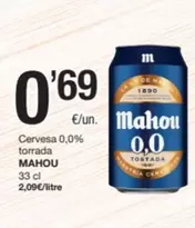 Mahou - Cervesa 0.0% Torrada