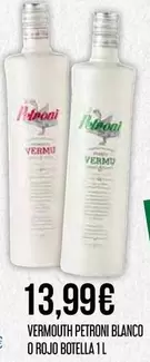 Blanco - Vermouth  O Rojo