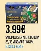 Vengarco - Sardinillas En Aceite De Oliva 25/35