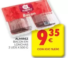 almirez - Bacon En Lonchas