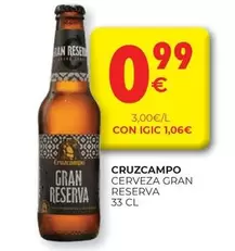 Cruzcampo - Cerveza Gran Reserva