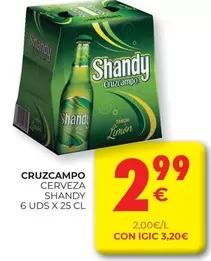 Cruzcampo - Cerveza Shandy