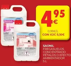 Saonil - Fregasuelos Concentrado Petalos O Efecto Ambientador