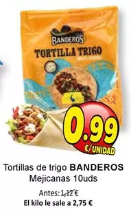 Banderos - Tortillas De Trigo Mejicanas