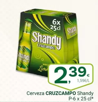 Cruzcampo - Cerveza Shandy
