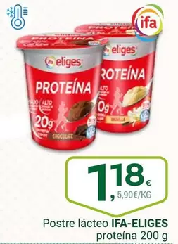 Ifa Eliges - Postre Lácteo Proteína