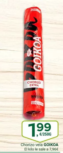 Goikoa - Chorizo Vela