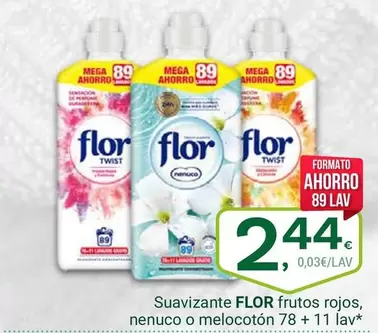 Flor - Suavizante Frutos Rojos, Nenuco O Melocotón