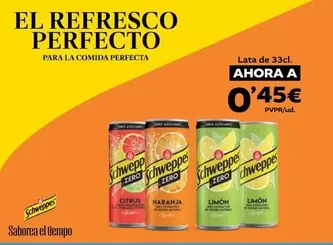 Schweppes - Saborena El Tiempo