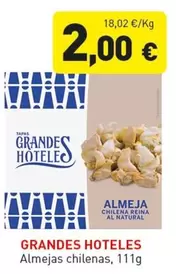 Grandes Hoteles - Almeja Chilenas