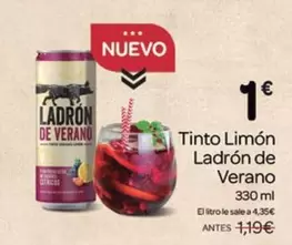 Ladrón De Verano - Tinto Limon