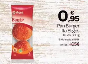Ifa Eliges - Pan Burger