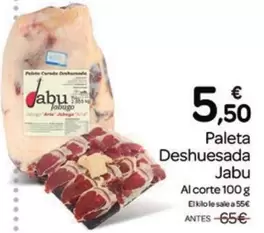 Jabu - Paleta Deshuesada