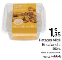 Ensalandia - Patatas Alioli 