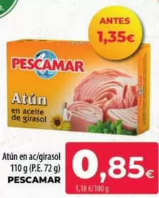 Pescamar - Atun En Ac/ Girasol