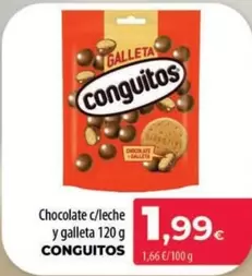 Conguitos - Chocolate C/leche Y Galleta