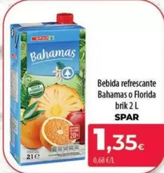 Spar - Bebida Refrescante Bahamas O Florida