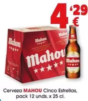 Mahou - Cerveza Cinco Estrellas