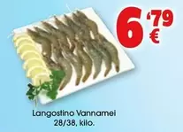 Langostino Vannamei