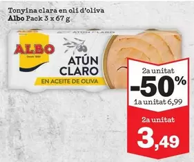 Albo - Tonyina Clara En Oli D'oliva