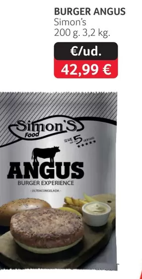 Simon's - Burger Angus