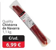Quality -  Chistorra De Navarra