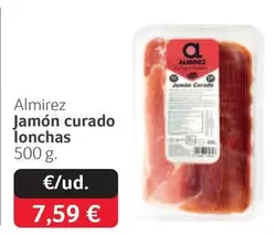 Almirez - Jamón Curado Lonchas